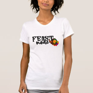 Camiseta Navidades festivos y té de acción de gracias, modo