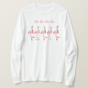 Camiseta Navidades flamingo