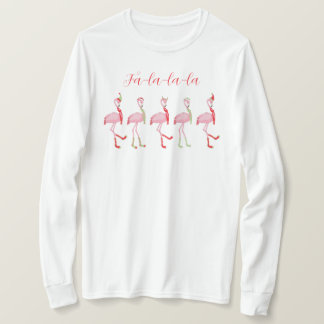 Camiseta Navidades flamingo
