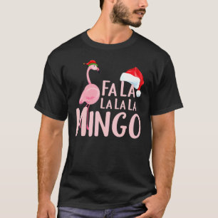 Camiseta Navidades Flamingo La Mingo Xmas
