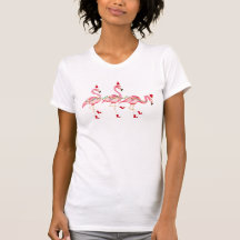 Navidades Flamingos T-Shirt