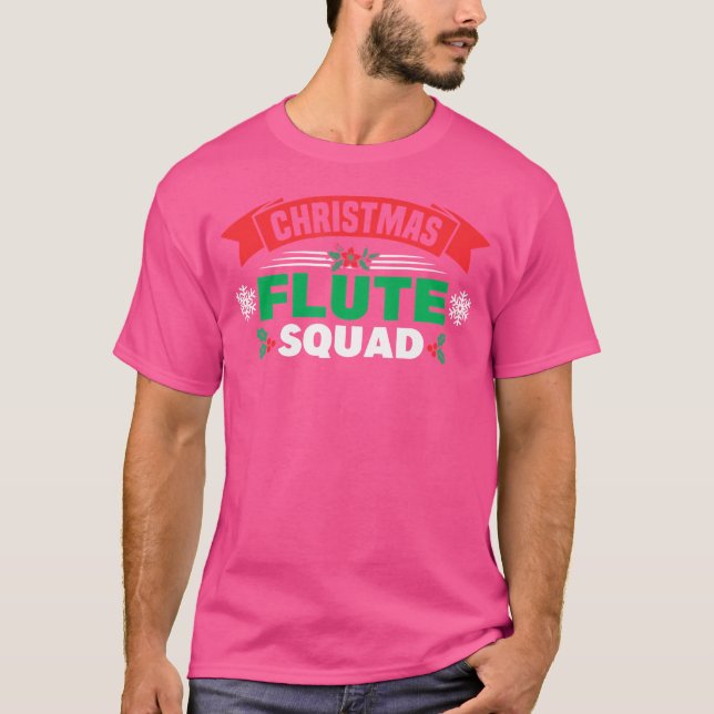 Camiseta Navidades Flute Squad (Anverso)