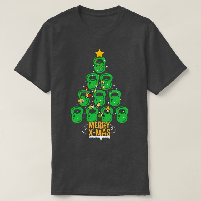 Camiseta Navidades Formación divertida Xmas Formación de gi (Diseño del anverso)