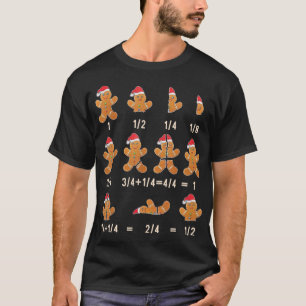 Camiseta Navidades Fracción de pan de jengibre Mamáes de ga