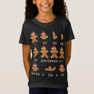 Camiseta Navidades Fracción de pan de jengibre Mamáes de ga