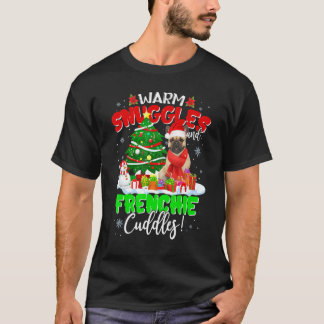 Camiseta Navidades franceses de Bulldog sudan navidad pájam