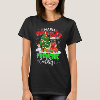 Camiseta Navidades franceses de Bulldog sudan navidad pájam