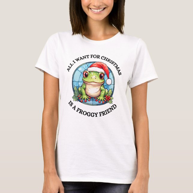 Camiseta Navidades Froggy (Anverso)