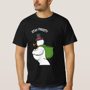 Camiseta Navidades Frosty Snowman, una extraña estancia
