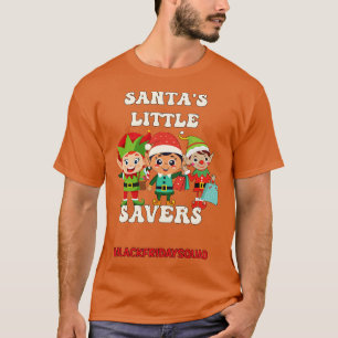 Camiseta Navidades Funny Black Friday Squad