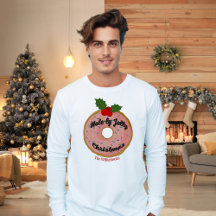 Navidades Funny Donut Wreath Personaliza