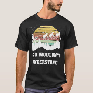 Camiseta Navidades Funny MTB Ciclismo en bicicleta de monta