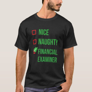 Camiseta Navidades Funny Pajama, examinador financiero
