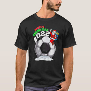Camiseta Navidades Fútbol Santa Face Mask Feliz Navidad B