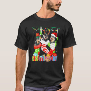 Camiseta Navidades ganaderos australianos se enfrentan a Pa