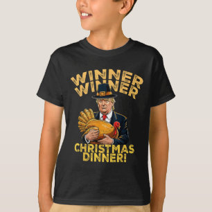 Camiseta Navidades ganadores de Trump y humor cena X