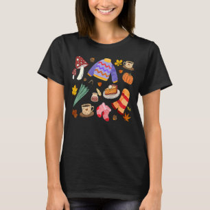 Camiseta Navidades garabatean esta cocina de temporada retr