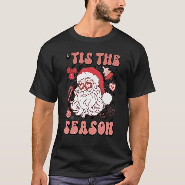 Camiseta Navidades garabatean esto de la temporada de vacac (Anverso)