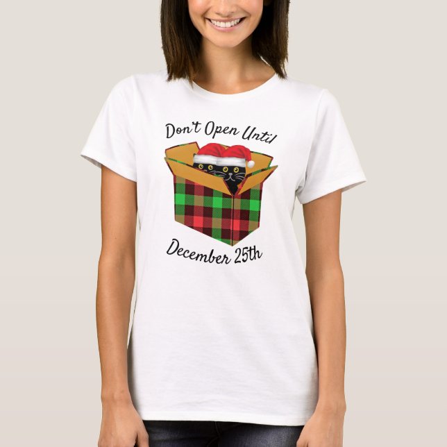 Camiseta Navidades gatos gatitos (Anverso)