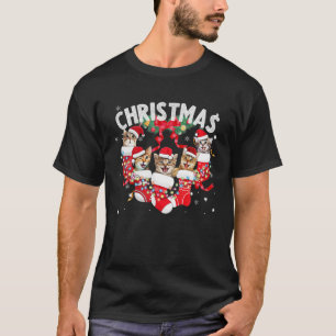 Camiseta Navidades Gatos Navidades Familiares Ricos Y Diver