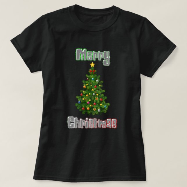 Camiseta Navidades Gaudy (Diseño del anverso)