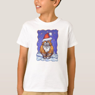 Camiseta Navidades Ginger Cat