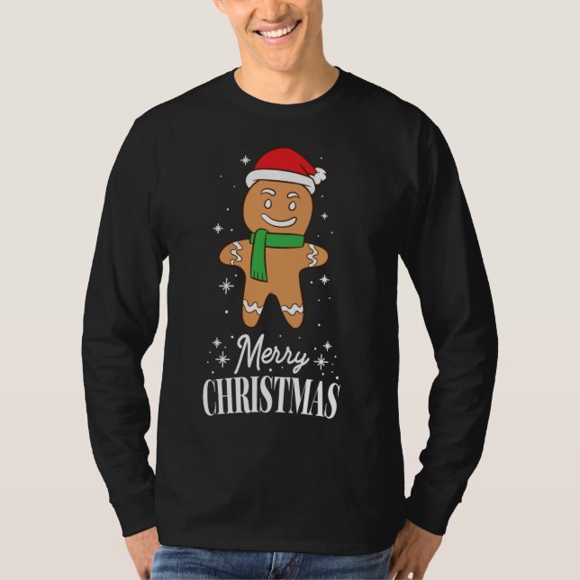 Camiseta Navidades Gingerbread (Anverso)