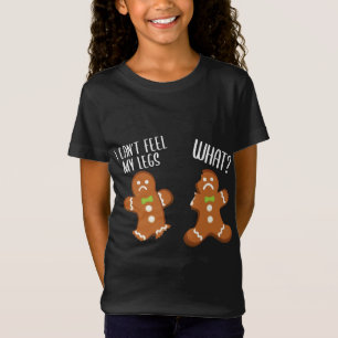 Camiseta Navidades Gingerbread Hombres que no puedo sentir 