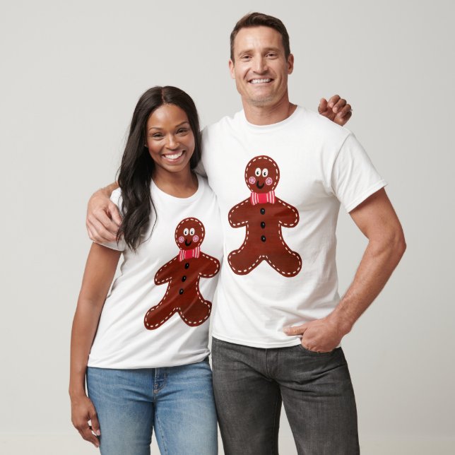Camiseta Navidades Gingerbread Man (Unisexo)