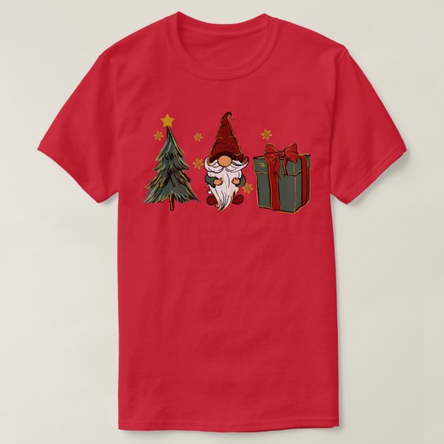 Camiseta Navidades Gnome (Diseño del anverso)