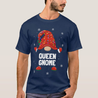 Camiseta Navidades Gnome Queen Gnome Familia Navidades dive