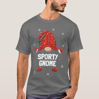 Camiseta Navidades Gnome Sporty Gnome Familia Navidades ret