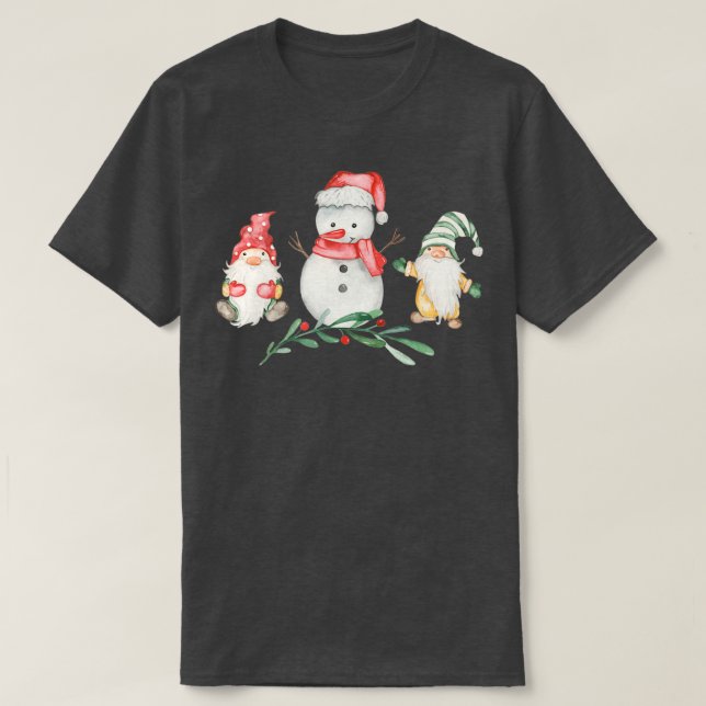 Camiseta Navidades Gnomes (18) (Diseño del anverso)