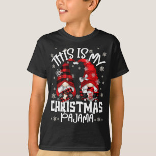 Camiseta Navidades Gnomes Buffalo Jugó Que Esta Es Mi Chris