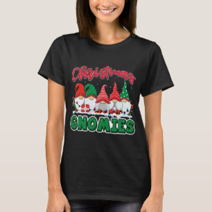 Camiseta Navidades Gnomies Funny Gnome Family Mating