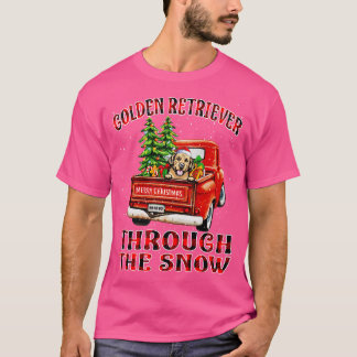 Camiseta Navidades Golden Retriever A Través Del Canto De N