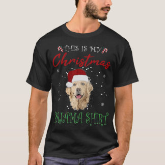 Camiseta Navidades Golden Retriever Regalo Perro Pajama Cac