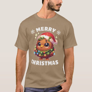 Camiseta Navidades Gorras Navidades Fairy Lights Kiwi amigo