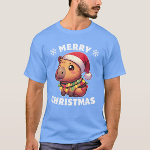 Camiseta Navidades Gorras Navidades Lámparas de hadas Niño