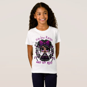 Camiseta Navidades góticos morados Chica de Gótico étnico