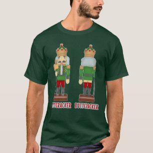 Camiseta Navidades graciosos, cazador de desnudos, cómico