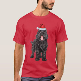 Camiseta Navidades graciosos de Black Russian Terrier Dog