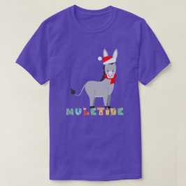 Camiseta Navidades graciosos de Donkey Muletide