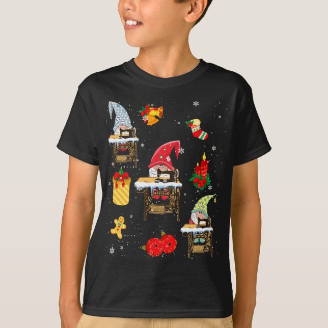Camiseta Navidades graciosos de masas de masas de masas de  (Anverso)