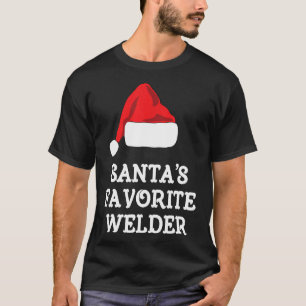 Camiseta Navidades graciosos de Santa María dan un regalo a