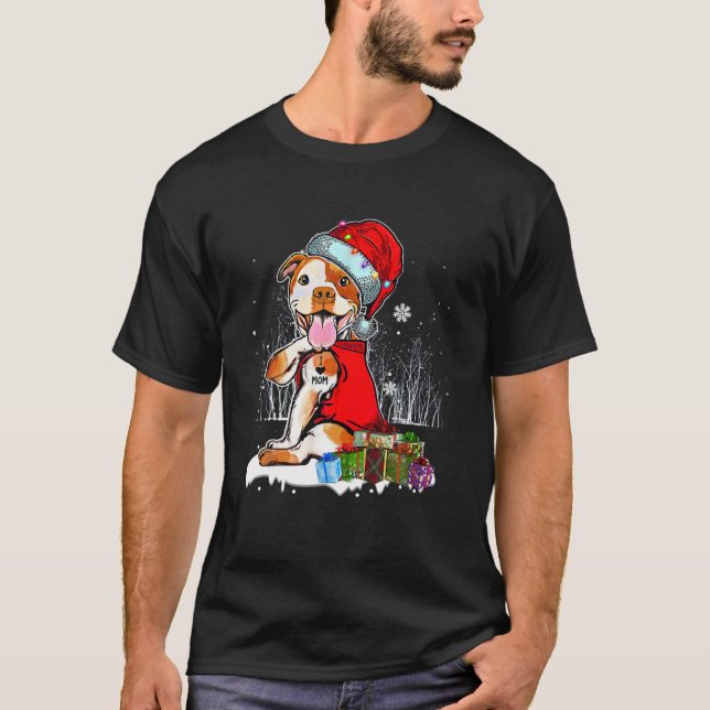 Camiseta Navidades graciosos de Toros de Pit me encantan ma (Anverso)