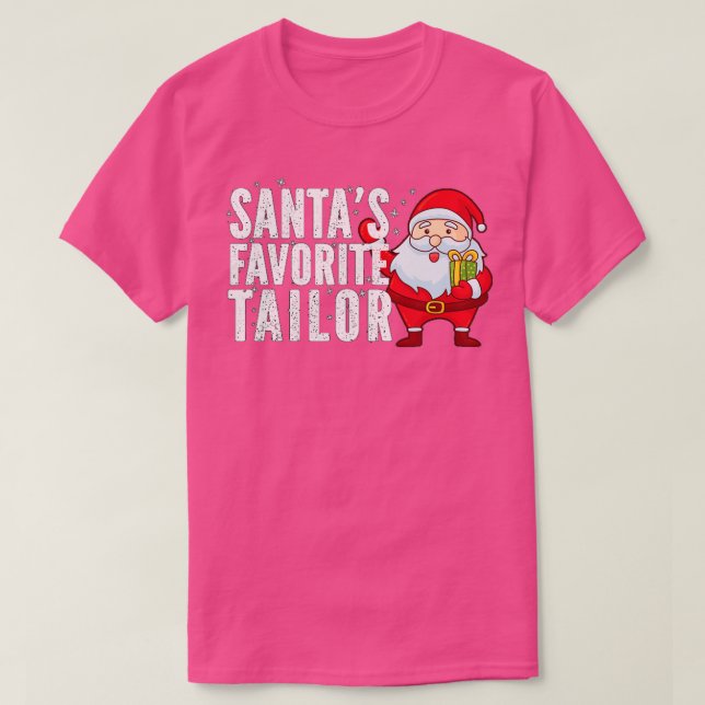 Camiseta Navidades graciosos del santas favorito (Diseño del anverso)