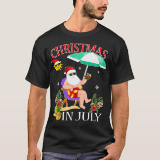 Camiseta Navidades Graciosos Del Traje De Baño De Verano De