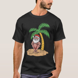 Camiseta Navidades Graciosos Del Traje De Baño De Verano De
