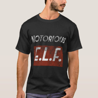 Camiseta Navidades graciosos Elf T Gangster Elves